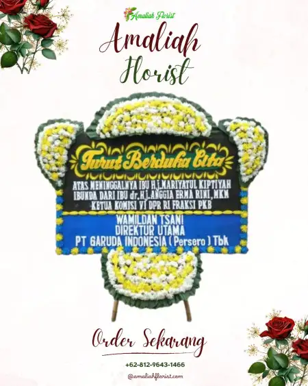 Papan Bunga Duka Sono